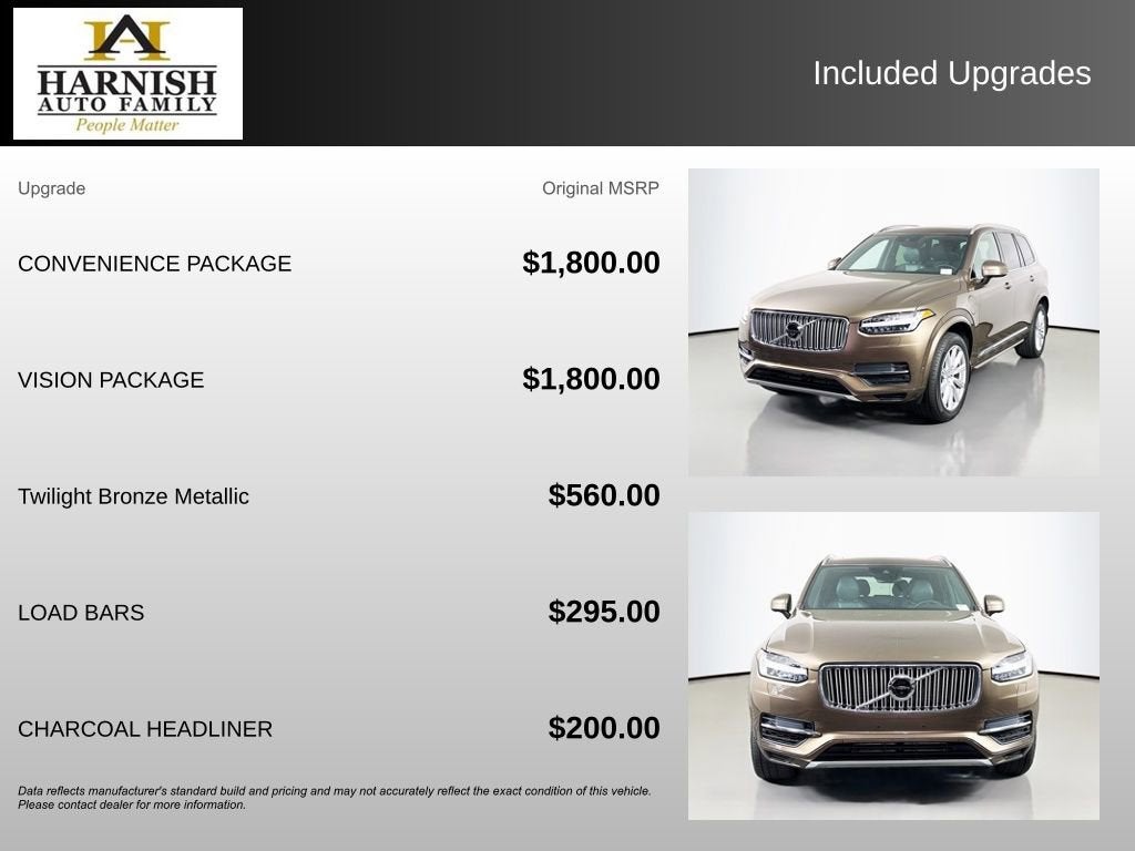 2016 Volvo XC90 Hybrid T8 Inscription