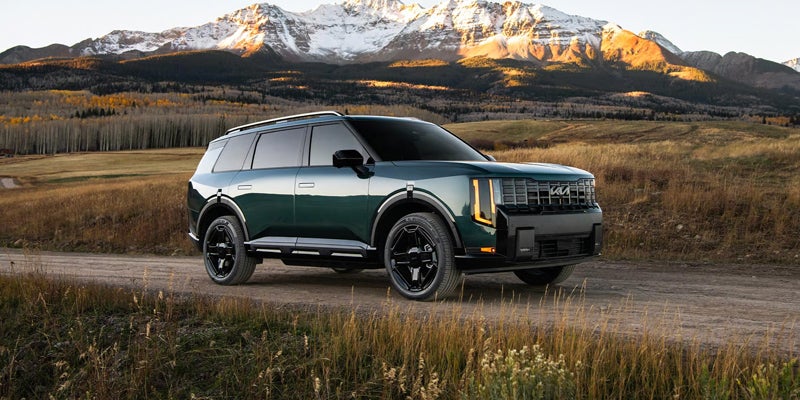 2027 Kia Telluride Hybrid three-row SUV exterior