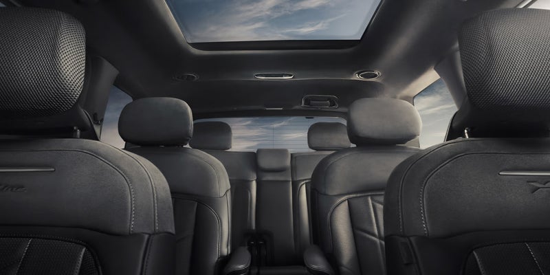 2027 Kia Telluride Hybrid three-row cabin interior
