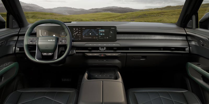 2027 Kia Telluride Hybrid touchscreen display with navigation