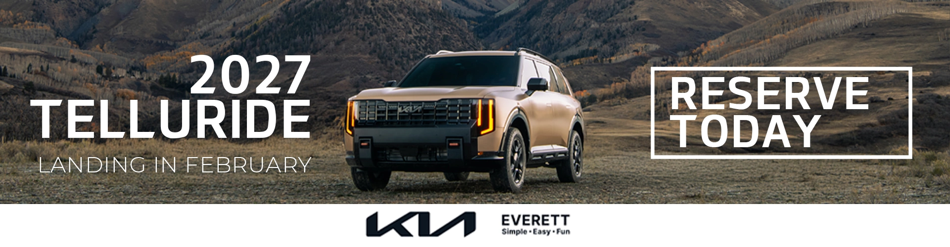 2027 Kia Telluride in Everett